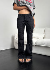 2WAY CAPRI BOOTS CUT PANTS
