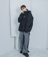 UNISEX ケミカルハイネックパーカー