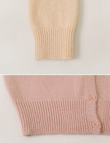 Classic Raglan Round Knit Cardigan (7color)