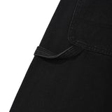 カーペンターワイドフィットデニムパンツ [BLACK]