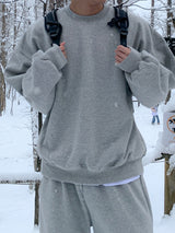 Furano brushed wide jogger pants