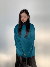 Hiran Button Frill Over Long Sleeve Tee