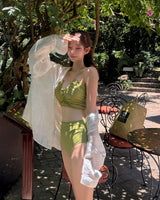 Morent shirring bikini