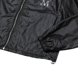 HEDI SETUP GLOSSY METAL LOGO HOOD WINDBREAKER