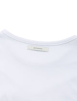 RIBBON T-SHIRT(WHITE)