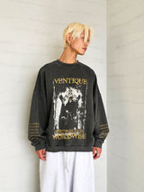 VENTIQUE Pigment Nightmare Sweatshirt 1colors