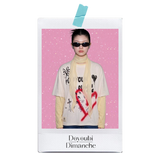 【MADE】Doyoubi Dimanche Rakugaki Short-Sleeved T-shirt [White]