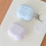ベイビーブルー ミニ ドット AirPods ケース