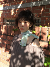 Misty Bloom scarf (3color)