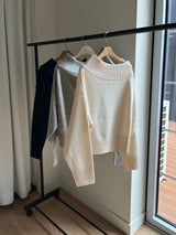Katie Off-Shoulder Knitwear (3 colors)