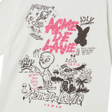 25SS エイリアンユニバースショートスリーブTシャツ クリーム