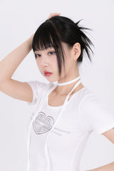 Mini Scarf T- Shirt