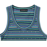 Hot Piece Stripe Sleeveless (GREEN)