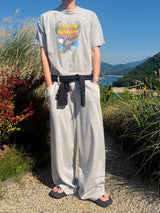 [A-T0178] イーグルスラブクロップ半袖Tシャツ (3色)