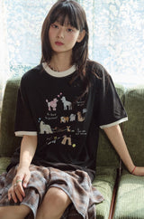 26SS★ コージーパピーリンガー半袖Tシャツ