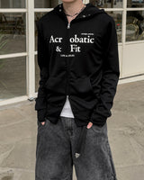 Acro Slim Jersey Zip-Up Hoodie