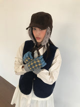 ジグリーボアフリースベスト (3color)