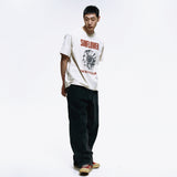 サンフラワーTシャツ_オートミール