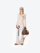13DE MARZO Pilot Bear Travel Bag Smal Brown