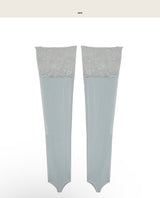 elle flower cotton on lace warmer