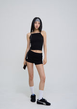 [U-BASIC] Vince scene line ribbed sleeveless