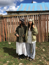 [SET]Levain Ribbon Hoodie + Jogger Pants (2color)
