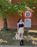 【MADE】H line mini skirt