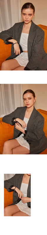 CHUBASCO SIMPLE LEATHER MAGNET BRACELET CSLM01