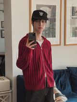 Scream Two-Way Knit Hooded Zip-Up