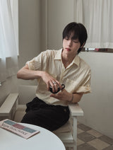 リノ ロールアップ ハーフシャツ