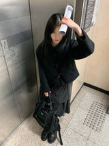 クラシック トグル クロップコート
