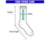 シティロゴクルーソックス ピンク