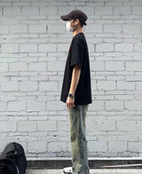 UNITY casual simple short sleeved black
