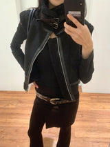 Ever Dumble High-Neck Two-Buckle Mustang Vest