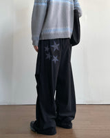 Star Patch Corduroy Pants
