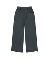 SIDE CROSS LOGO SWEATPANTS_CHARCOAL