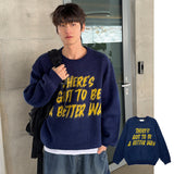 レタリングゼアニット (NAVY)