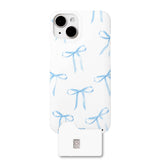 [Matte Card] Thin Blue Ribbon 02 Phone Case