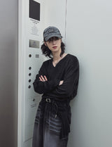 Robben Mohair Deki V-neck Knit