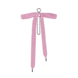 Angora Drop Ribbon Keyring