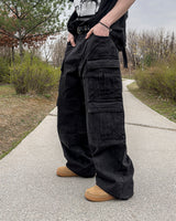 Tech Double Cargo Wide Pants