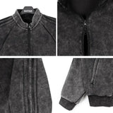 Lupe Track Pigment Zip-Up