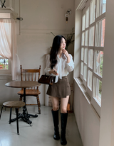 [SHOPPERMADE] MK Modal Puff Tie Blouse (3color)