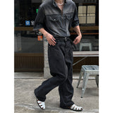[PREMIUM] Western denim anorak shirts (2color)