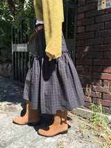 Routine Check Skirt (2color)