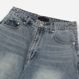 Dart Balloon Denim Pants 3C