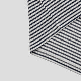 ASCLO ピーナッツミニボーダーリブTシャツ (4color)