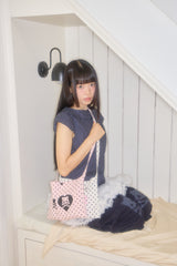 SKR 2ウェイポルカドットミニバッグ (PINK)
