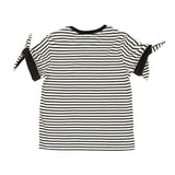 ストライプノットTシャツ (BLACK)