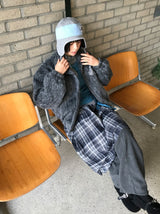 サイドボタンタートルネック